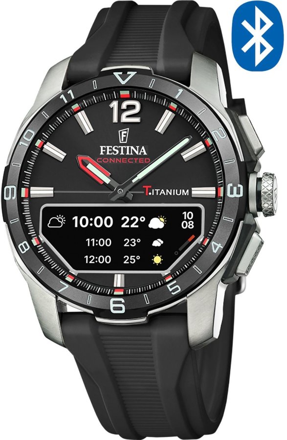 Festina Connected D Titanium 23000/4 - Hodinky Chytré hodinky Festina