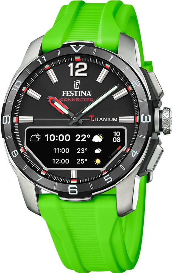 Festina Connected Titanium 23000/B Festina Connected Titanium 23000/B - Hodinky Chytré hodinky Festina