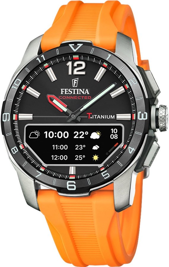 Festina Connected Titanium 23000/D Festina Connected Titanium 23000/D - Hodinky Chytré hodinky Festina