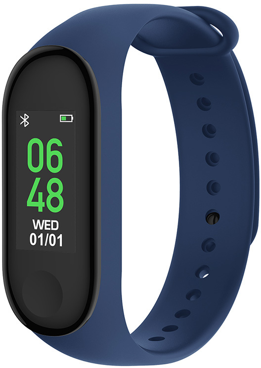 Forever Fitband SB-50 - Navy SMASB50TFOBL Forever Fitband SB-50 - Navy SMASB50TFOBL - Hodinky Chytré hodinky Forever