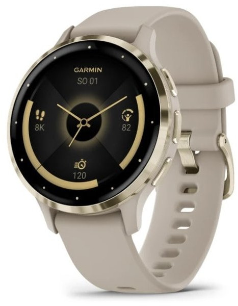 Garmin Venu 3S Gold/French Grey 010-02785-02 - Hodinky Chytré hodinky Garmin