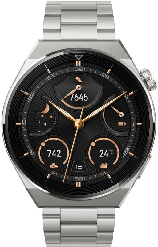 Huawei Watch GT 3 Pro 46mm Titanium - Hodinky Chytré hodinky Huawei