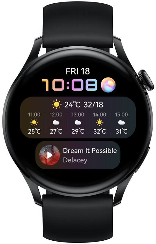Huawei Watch 3 Black - Hodinky Chytré hodinky Huawei