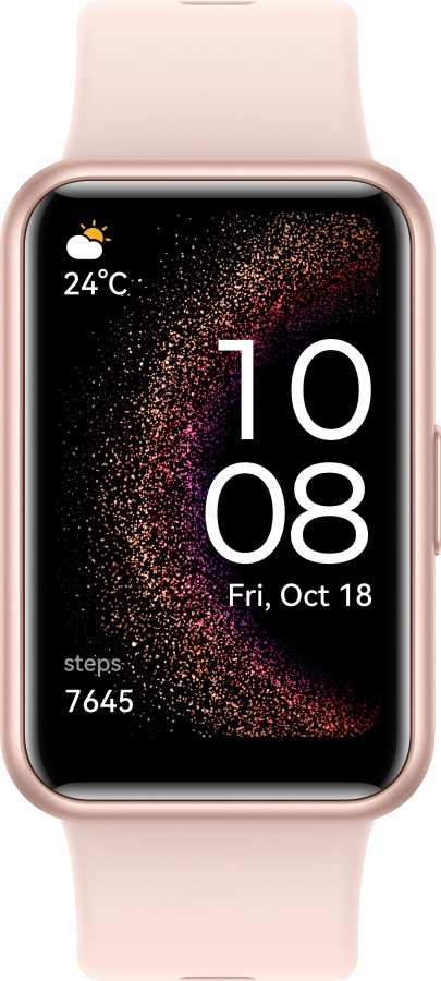 Huawei WATCH FIT SE - Nebula Pink - Hodinky Chytré hodinky Huawei