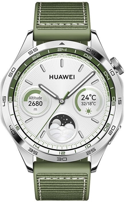 Huawei Watch GT 4 46 mm Zelené - Hodinky Chytré hodinky Huawei