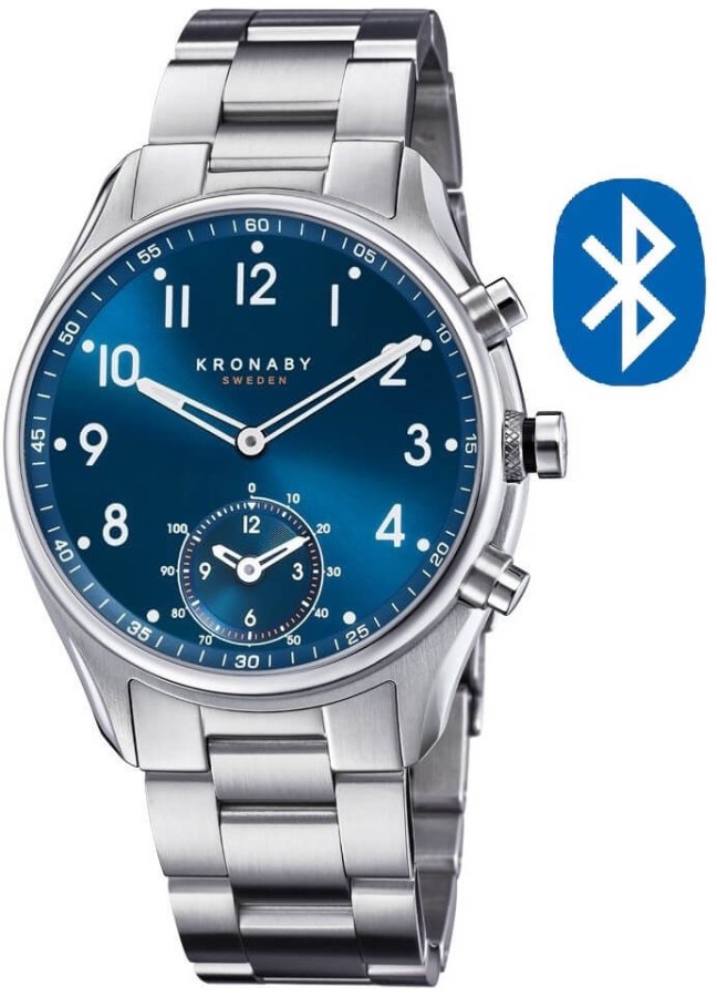 Kronaby Vodotěsné Connected watch Apex S3760/1 - Hodinky Chytré hodinky Kronaby