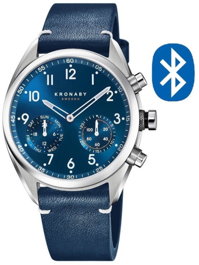 Kronaby Vodotěsné Connected watch Apex S3764/2 - Hodinky Chytré hodinky Kronaby