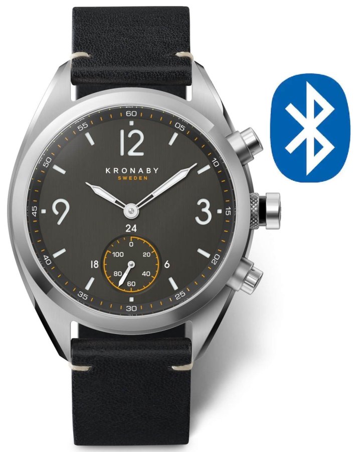 Kronaby Vodotěsné Connected watch Apex S3114/1 - Hodinky Chytré hodinky Kronaby