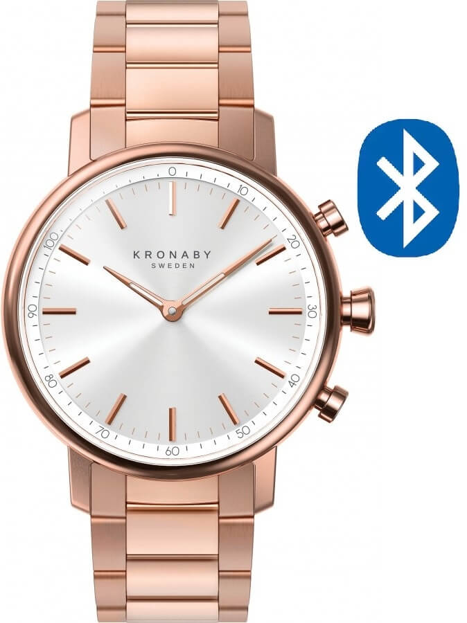 Kronaby Vodotěsné Connected watch Carat S2446/1 - Hodinky Chytré hodinky Kronaby