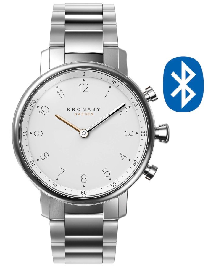 Kronaby Vodotěsné Connected watch Nord S0710/1 - Hodinky Chytré hodinky Kronaby