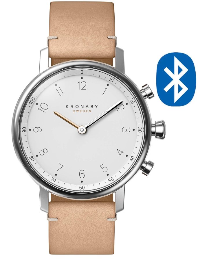 Kronaby Vodotěsné Connected watch Nord S0712/1 - Hodinky Chytré hodinky Kronaby