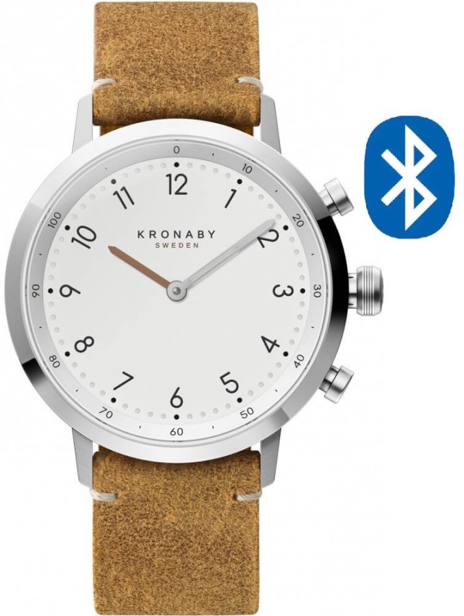 Kronaby Vodotěsné Connected watch Nord S3128/1 - Hodinky Chytré hodinky Kronaby