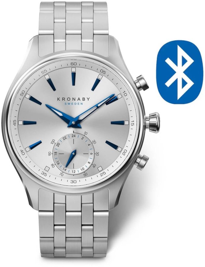 Kronaby Vodotěsné Connected watch Sekel S3121/1 - Hodinky Chytré hodinky Kronaby