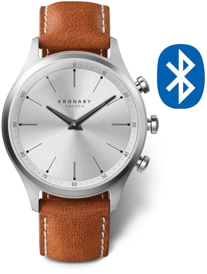 Kronaby Vodotěsné Connected watch Sekel S3125/1 - Hodinky Chytré hodinky Kronaby