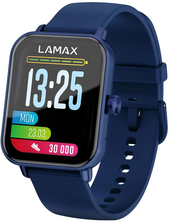 LAMAX Dárkový set BCool2 Play Blue 8595724900931 + náhradní řemínek - Hodinky Chytré hodinky LAMAX