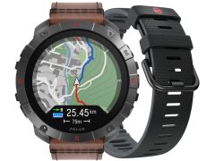 Polar POLAR GRIT X2 PRO Titanium Brown M/L + silikonový řemínek