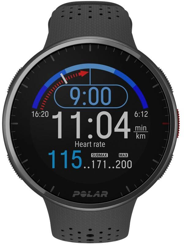 Polar Pacer Pro Carbon Gray vel. S-L 900102178 - Hodinky Chytré hodinky Polar