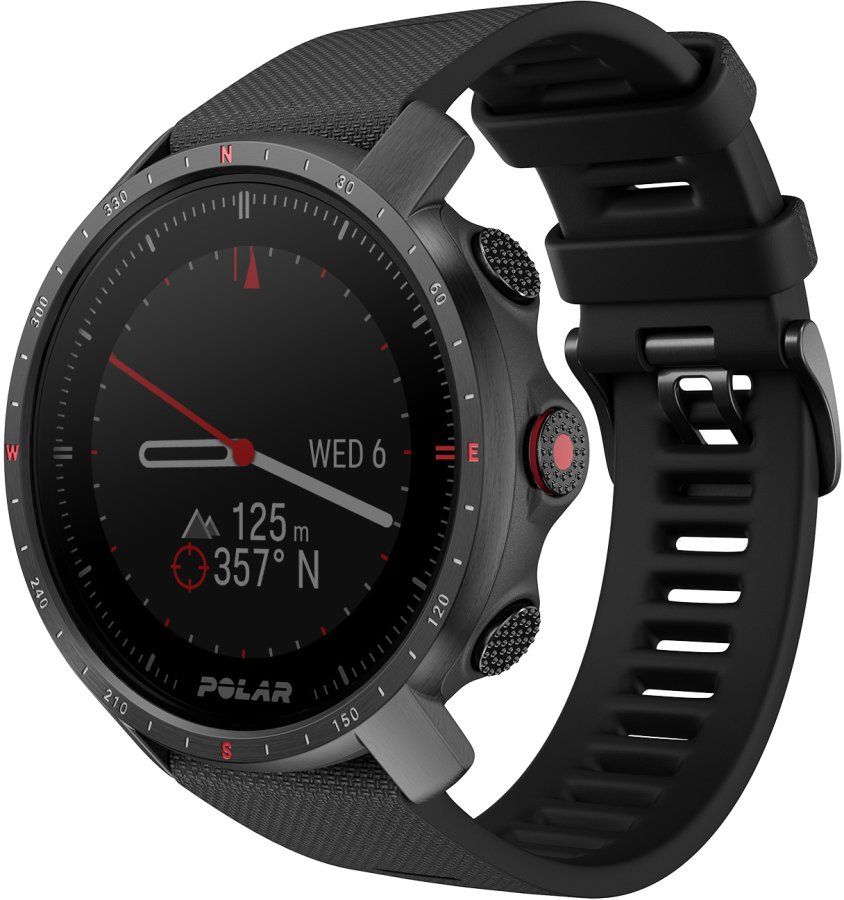 Polar Grit X Pro M/L - Black - Hodinky Chytré hodinky Polar