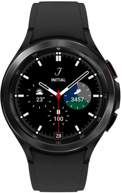 Samsung Galaxy Watch4 Classic 46 mm LTE - Black - Hodinky Chytré hodinky Samsung