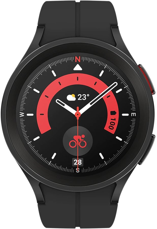 Samsung Samsung Galaxy Watch5 PRO 45 mm LTE SM-R925FZKAEUE černé - Hodinky Chytré hodinky Samsung