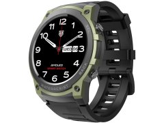 Wotchi AMOLED Smartwatch DM55 – Green - Black