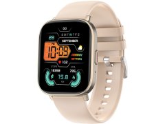 Wotchi Smartwatch W127G – Gold - Beige