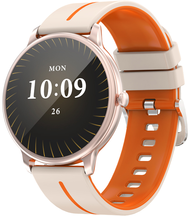 Wotchi AMOLED Smartwatch KM60 – Rose Gold - Hodinky Chytré hodinky Wotchi