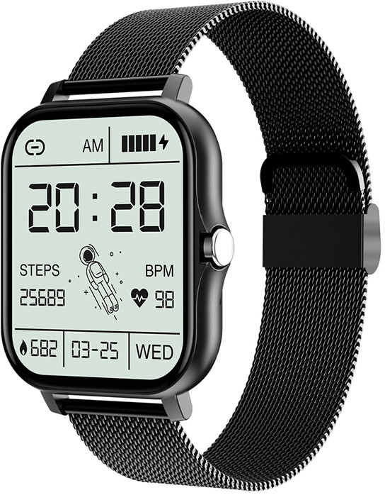 Wotchi Smartwatch WO2GTB - Black - Hodinky Chytré hodinky Wotchi