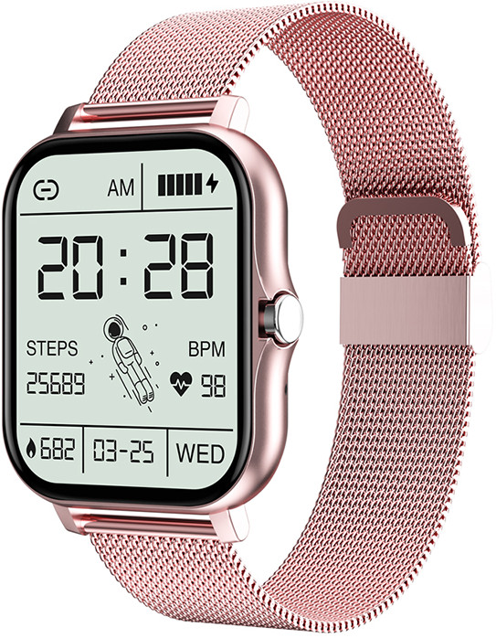 Wotchi Smartwatch WO2GTR - Rose - Hodinky Chytré hodinky Wotchi