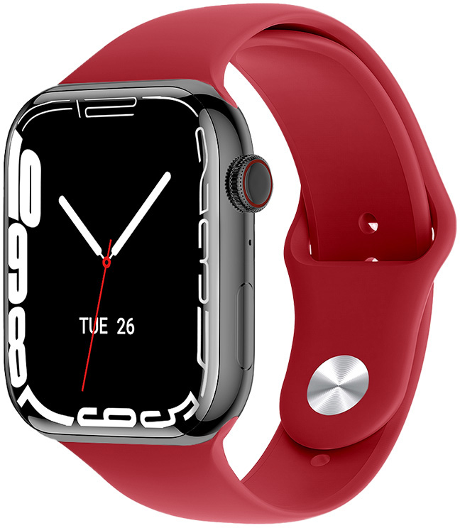 Wotchi Smartwatch DM10 – Black - Red - Hodinky Chytré hodinky Wotchi