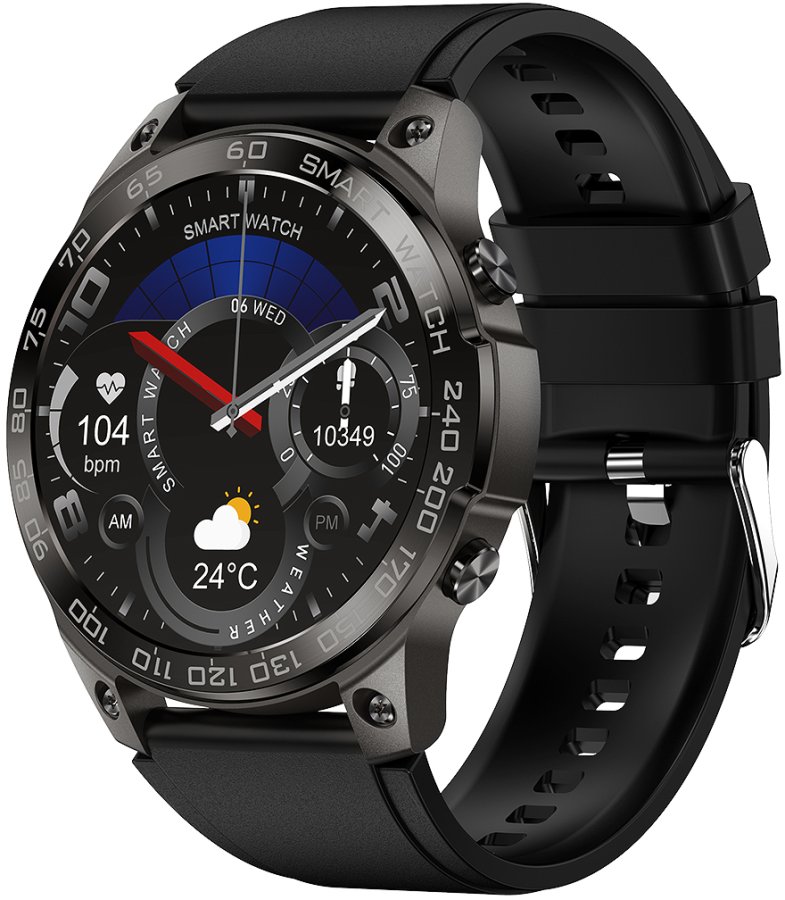 Wotchi AMOLED Smartwatch WD50BK - Black - Hodinky Chytré hodinky Wotchi