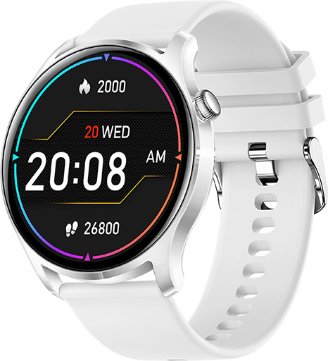 Wotchi Smartwatch W08P - White - Hodinky Chytré hodinky Wotchi