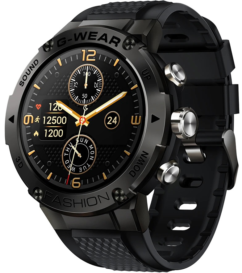 Wotchi Smartwatch W28H - Black - Hodinky Chytré hodinky Wotchi