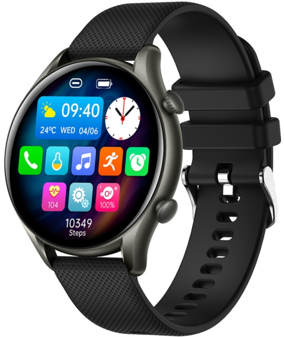 myPhone Chytré hodinky myPhone Watch EL černé - Hodinky Chytré hodinky myPhone