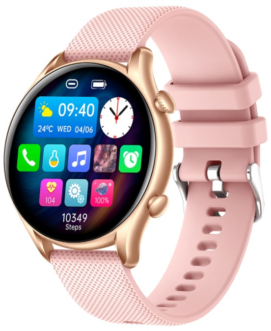 myPhone Chytré hodinky myPhone Watch EL růžovo-zlaté - Hodinky Chytré hodinky myPhone
