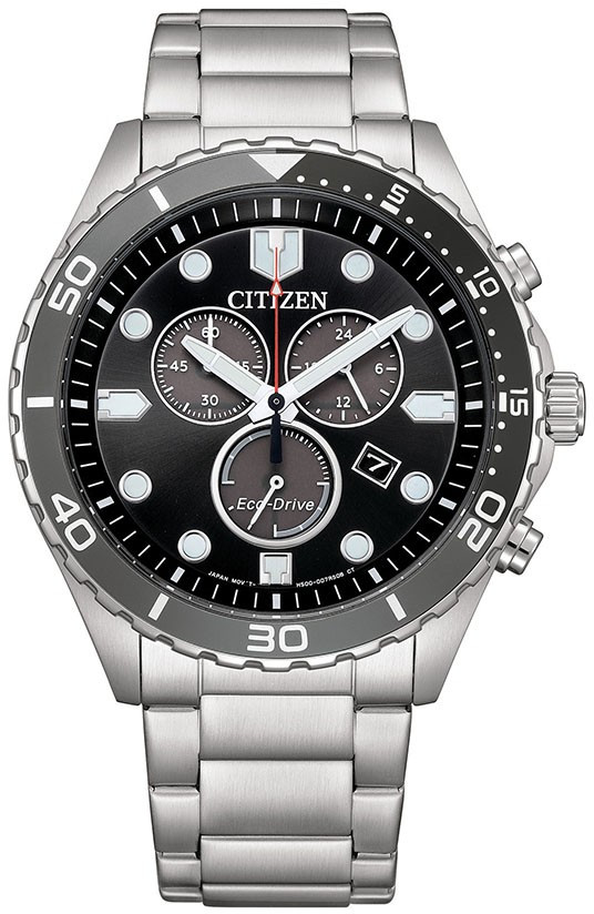 Citizen Eco-Drive Sporty Aqua Chrono AT2568-82E - Hodinky Citizen