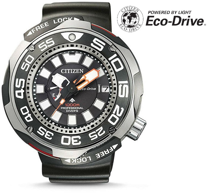 Citizen Promaster Aqualand Eco-Drive Professional Divers Super Titanium BN7020-09E - Hodinky Citizen