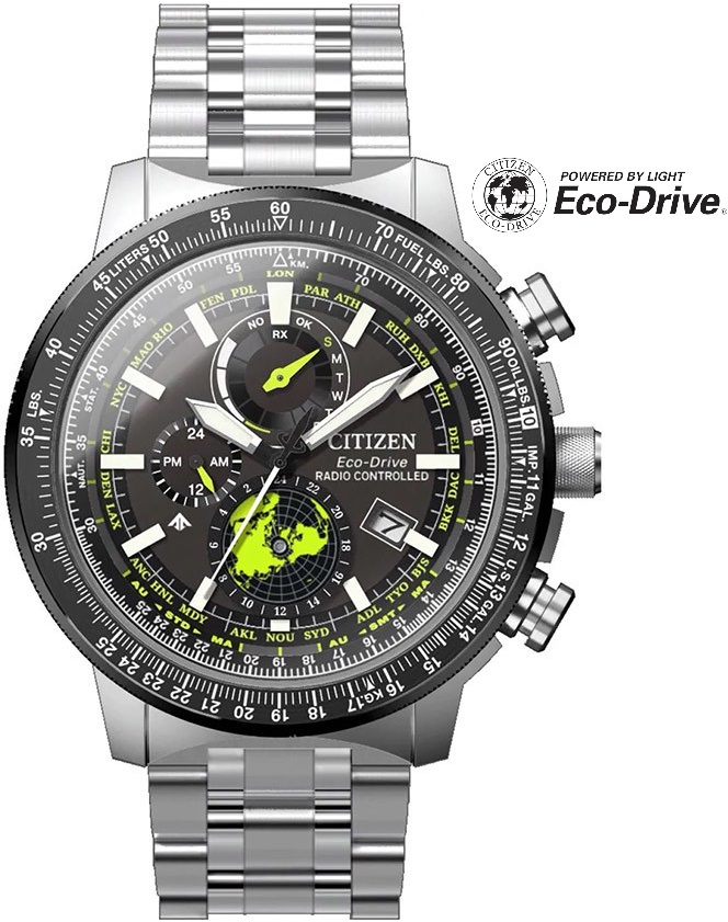 Citizen Promaster Sky Eco-Drive Radio Controlled BY3006-53E - Hodinky Citizen