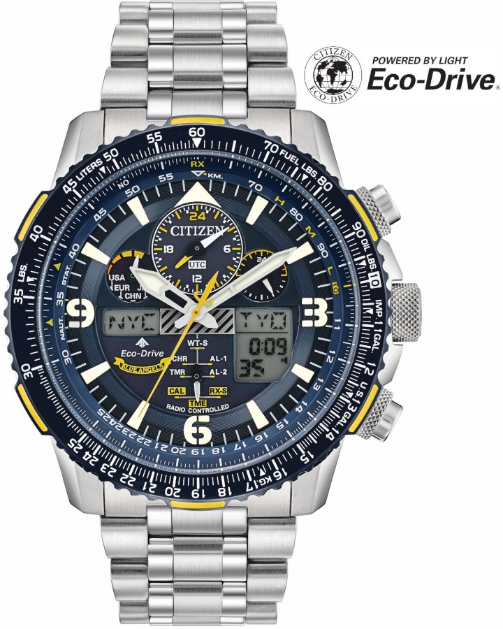 Citizen Promaster Skyhawk A-T Blue Angels Eco-Drive Radio Controlled JY8078-52L - Hodinky Citizen