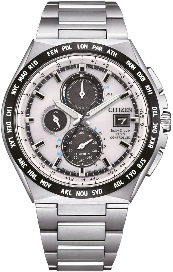 Citizen Super Titanium Radio Controlled Eco-Drive AT8238-84A - Hodinky Citizen