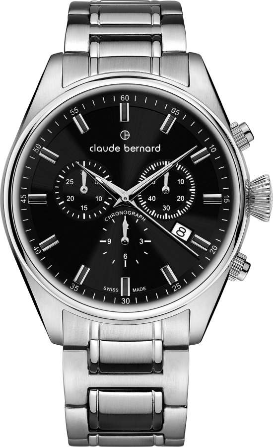 Claude Bernard Proud Heritage Quartz Chrono 10254 3M NIN - Hodinky Claude Bernard