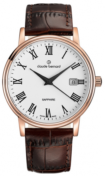 Claude Bernard Classic 53009 37R BR - Hodinky Claude Bernard