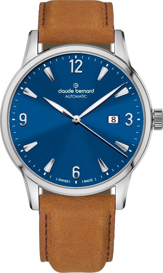 Claude Bernard Classic Automatic 3 Hands 80091 3 BUINN - Hodinky Claude Bernard