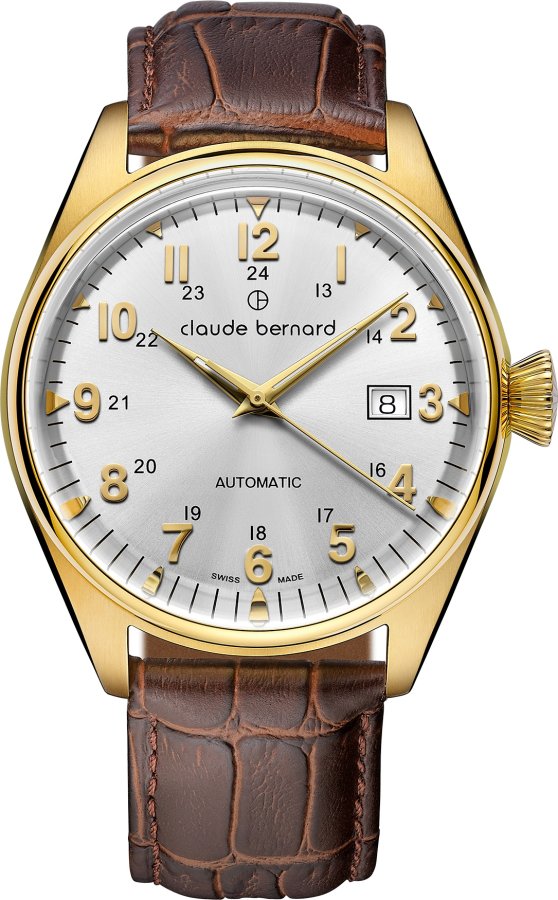 Claude Bernard Proud Heritage Automatic 80132 37JC AID - Hodinky Claude Bernard