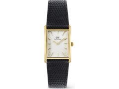 Daniel Wellington Bound 24x35 Black Lizard Guilloché Gold DW00100899