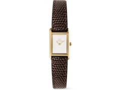 Daniel Wellington Bound Mini 17x26 Dark Brown Lizard White G DW00100904