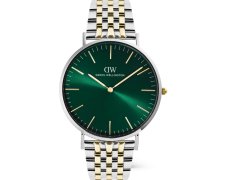 Daniel Wellington Classic 40 7-Link Emerald Two Tone G S DW00101009
