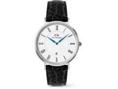 Daniel Wellington Classic 40 Roman Numerals Black Croc Belly S DW00100914