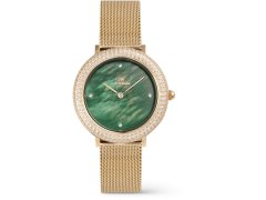 Daniel Wellington Crystalline Bezel Evergold Green DW00100824