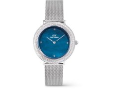 Daniel Wellington Crystalline Bezel Sterling Blue DW00100825